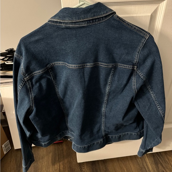 Lane Bryant denim jean jacket size M coat - Picture 2 of 3